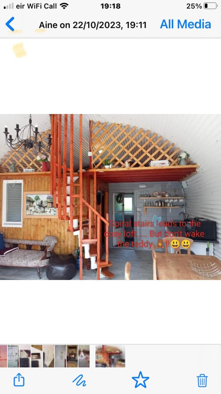 Sallys Cabin Kilcolgan Esterno foto
